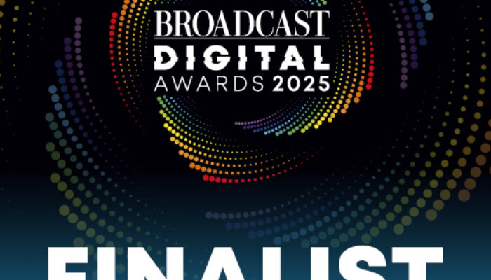 Three nominations - Broadcast Digital Awards